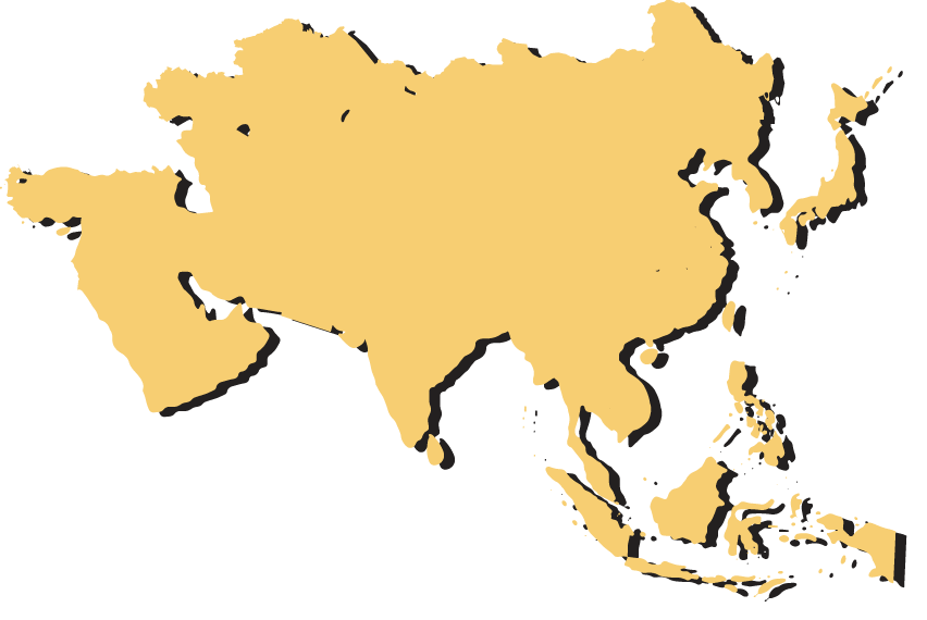 Mapa de Asia
