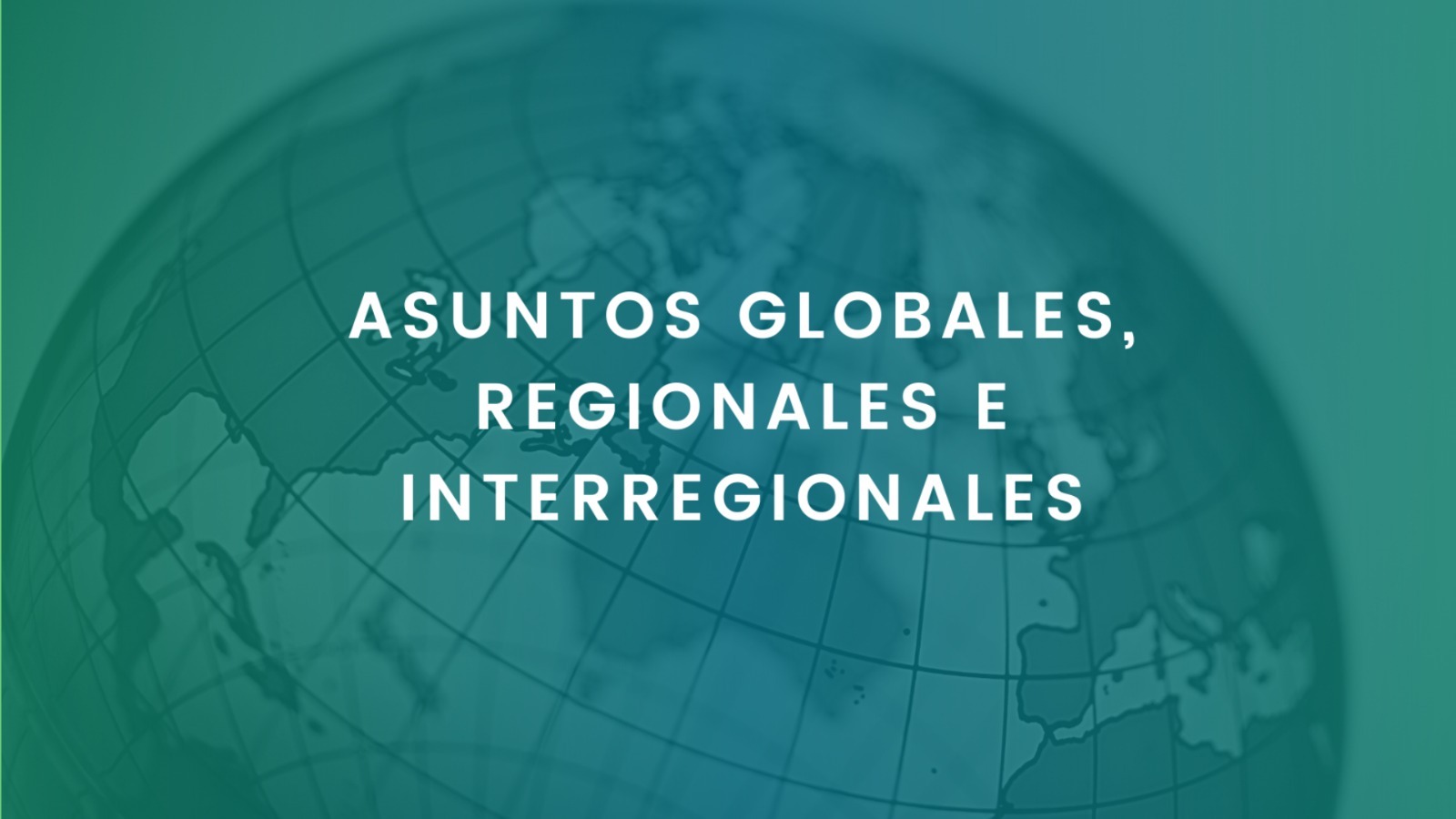 Asuntos Globales