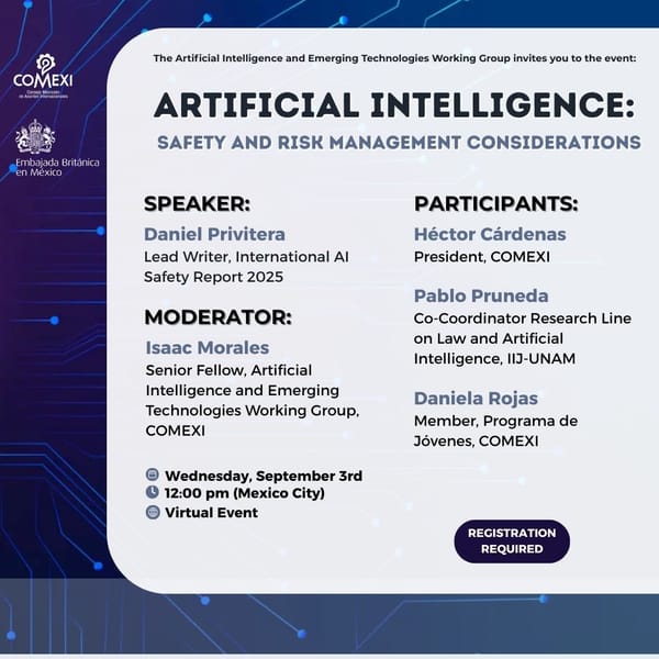 ARTIFICIAL INTELLIGENCE: SAFETY AND RISK MANAGEMENT CONSIDERATIONS