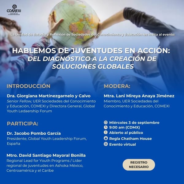 HABLEMOS DE JUVENTUDES EN ACCIÓN: DEL DIAGNÓSTICO A LA CREACIÓN DE SOLUCIONES GLOBALES