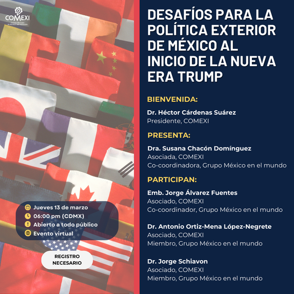 Desafíos para la política exterior de México al inicio de la nueva era Trump